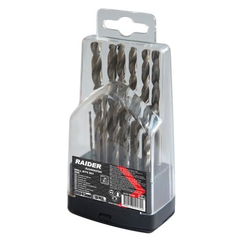 Set burghie ø1.5-6.5mm HSS 13 bucati, Raider 157104 Set burghie ø1.5-6.5mm HSS 13 bucati, Raider 157104