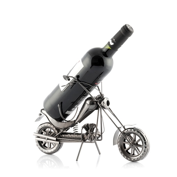 موازى تسريح حانة  Suport sticle vin Motocicleta Chopper, metalic - eMAG.ro