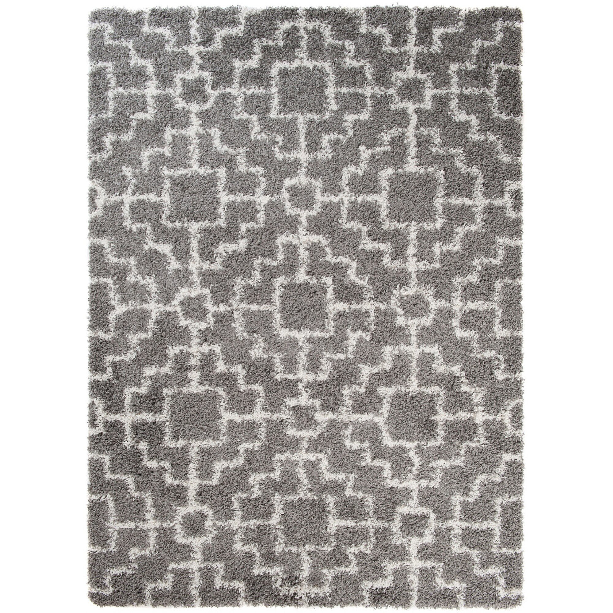 Covor Rio New Shaggy Modern Chemex T473A NEW DZA gri 80x150