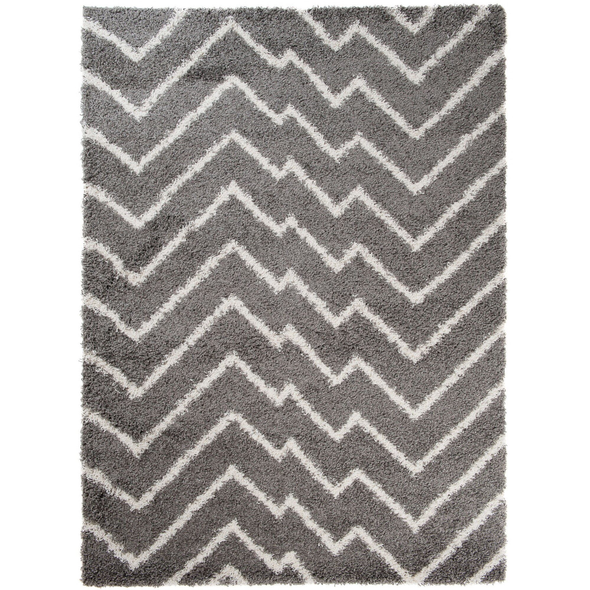 Covor Rio New Shaggy Modern Chemex T474A NEW DZA gri 220x320