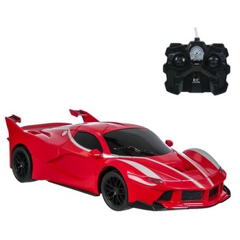 Masina de curse cu telecomanda si cu antena, SG, raza 100 m, 6 baterii Masina de curse cu telecomanda si cu antena, SG, raza 100 m, 6 baterii