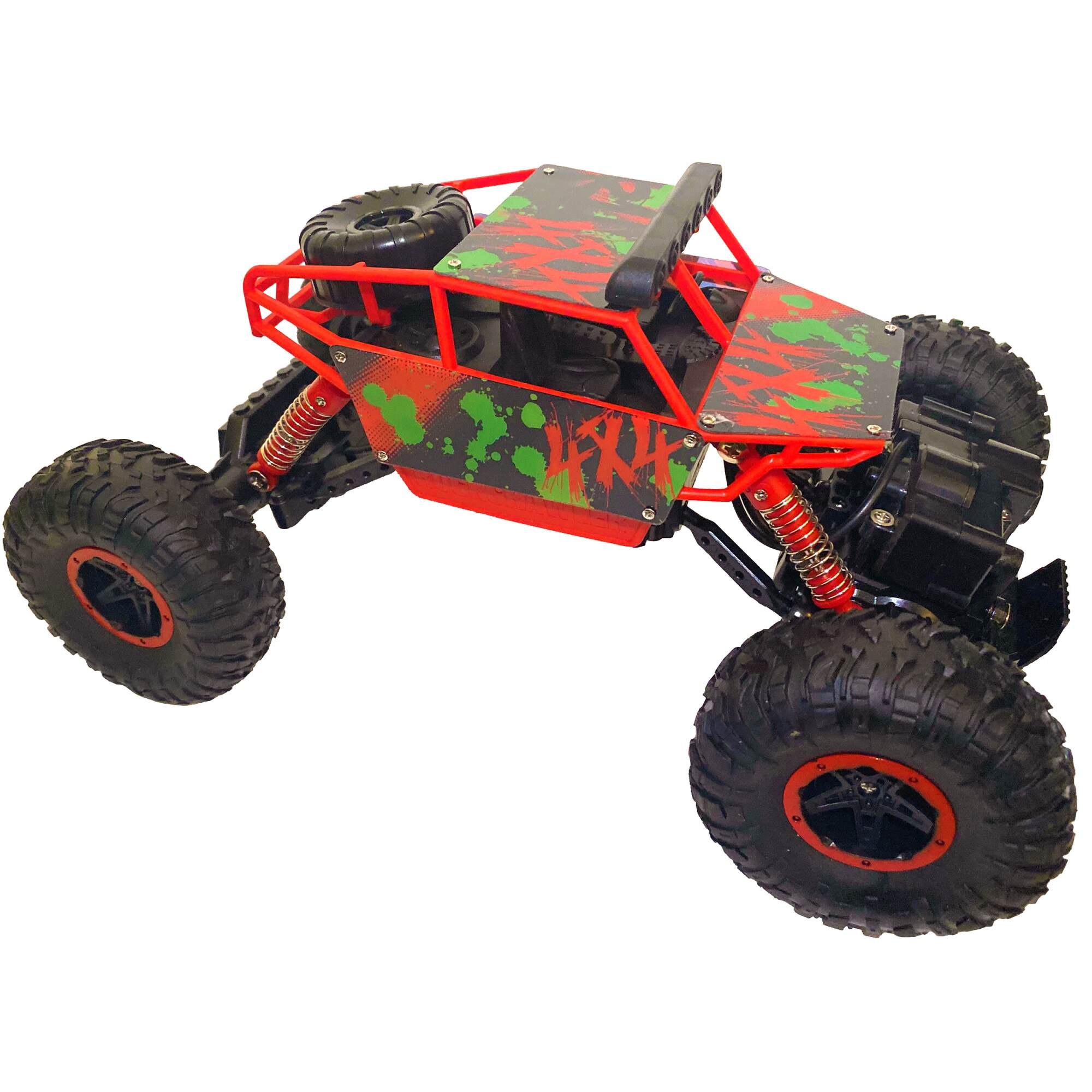 Masinuta radiocomandata 2.4GHz ROCK CRAWLER MONSTER CHARIOT 4x4 RED