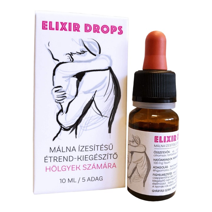 Picaturi afrodisiace pentru femei Elixir zmeura 10 ml