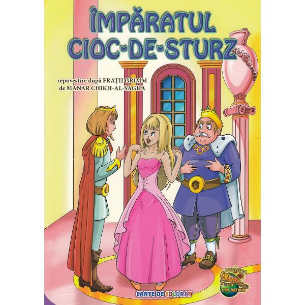 Imparatul Cioc-de-sturz. Carte de colorat