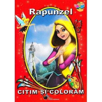 Rapunzel - Citim si coloram Rapunzel - Citim si coloram