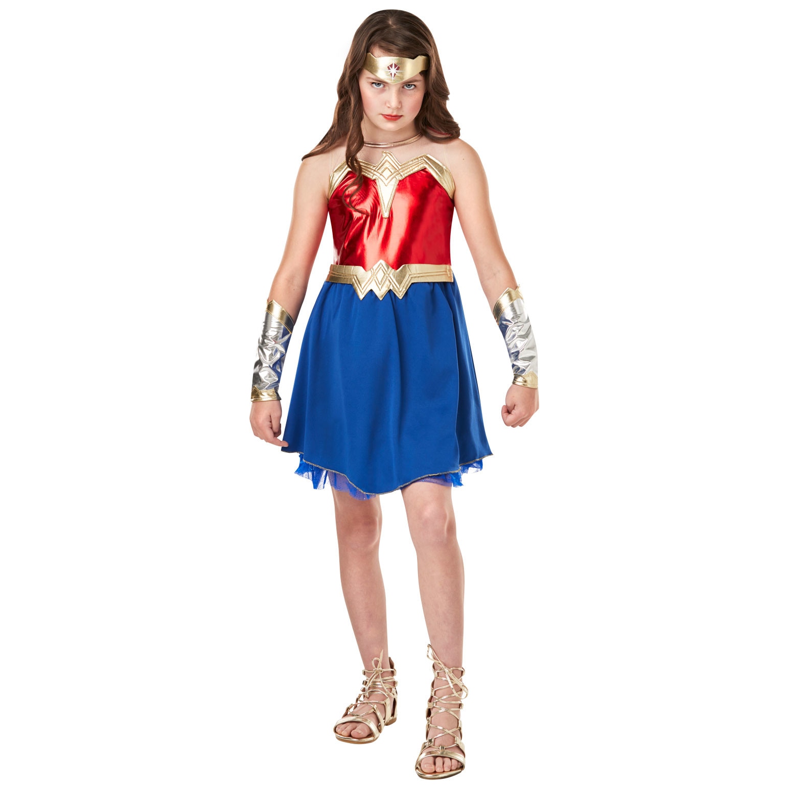 Costum Wonder Woman fete 120 cm (5-6 ani)