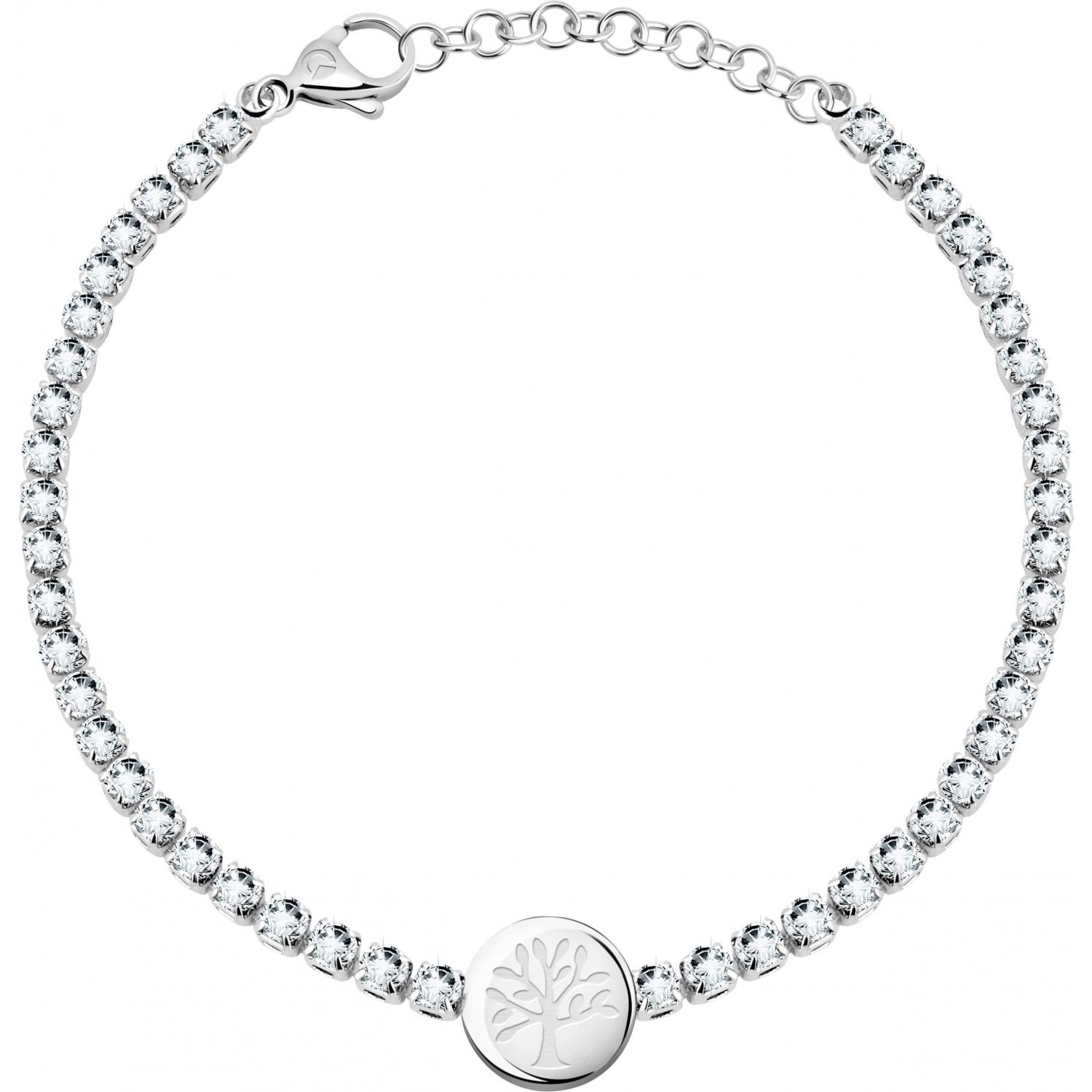 Bratara Sector SANN20, dama, Tennis, inox, lungime 19 cm