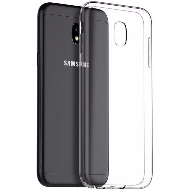 Кейс за Samsung Galaxy J5 2017, GloMax Perfect Fit, Прозрачен