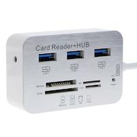 Cititor carduri combo 7-in-1 MS/SD/M2/TF, USB 3.0