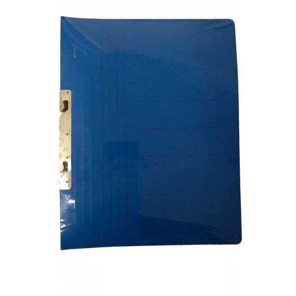 Dosar A4 Incopciat 1/1 din Carton cu Gheara, 30 Buc/Set, Albastru Intens