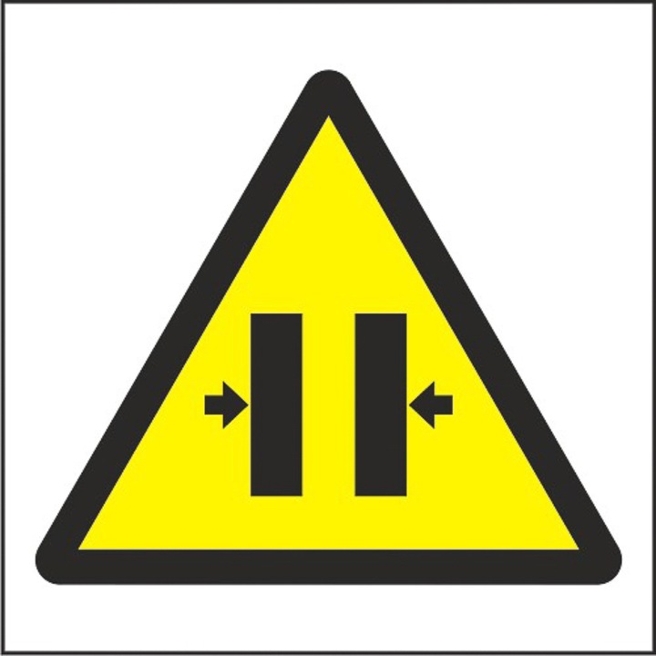 Indicator A5, Pericol de strivire(3)!