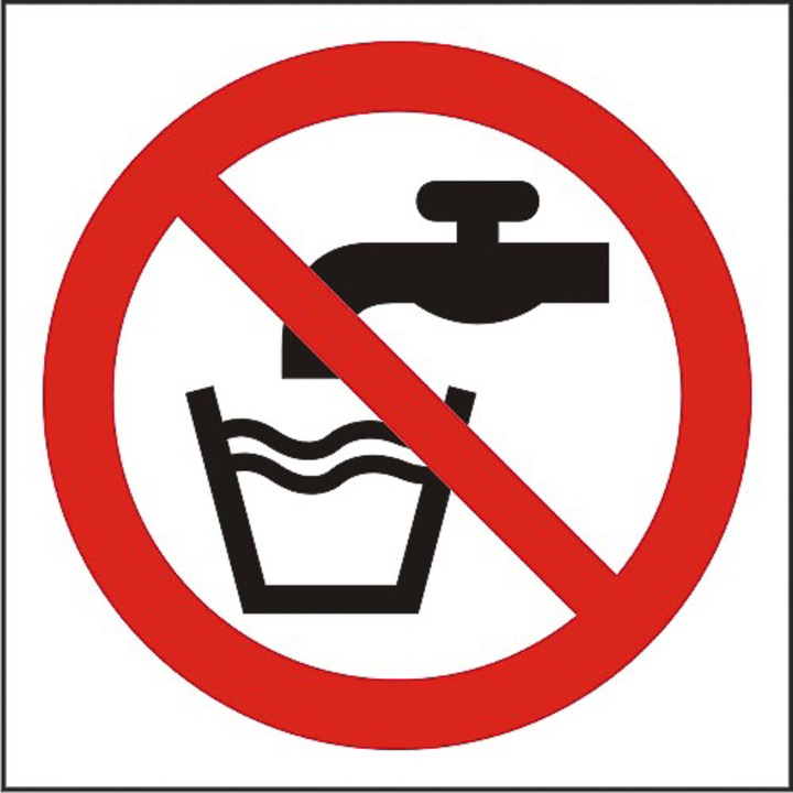 Indicator A5, Apa nepotabila!