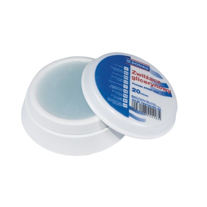 Buretiera cu Gel DONAU, 20 ml, Umezitor pentru Numaratoarea Banilor sau Hartiilor