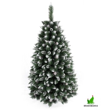 Brad Artificial Varfuri Ninse cu conuri, calitate Lux, 1.80 m Brad Artificial Varfuri Ninse cu conuri, calitate Lux, 1.80 m