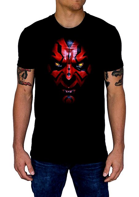 Tricou cu maneca scurta ,K-off ,negru ,Darth Maul