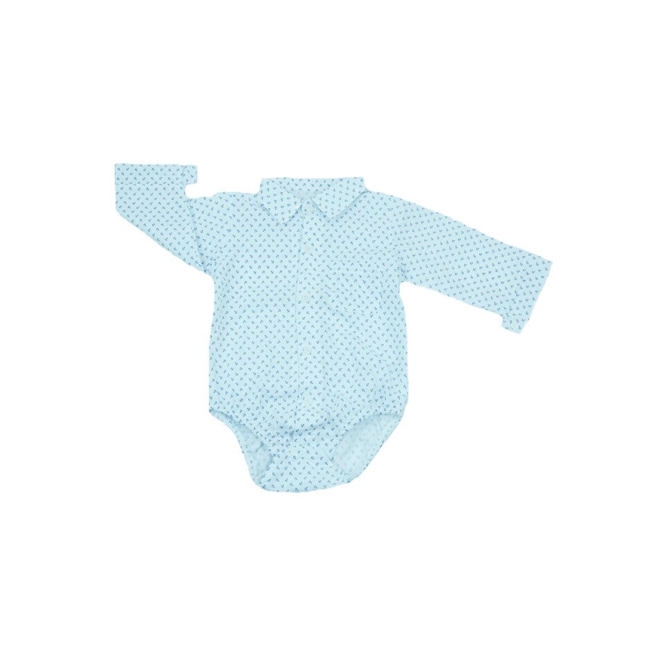 Body tip camasa pentru baieti Cristopher Baby Club 5768, Alb
