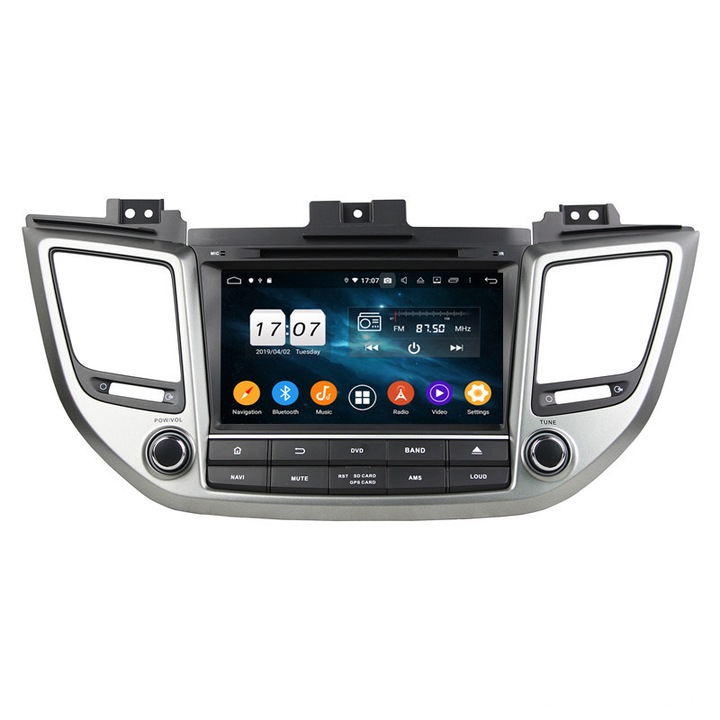 Navigatie dedicata, caraudiomarket, Android 9.0, Hyundai Tucson 2015-2018, 4GB RAM, DSP