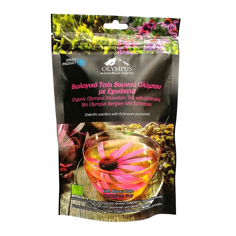 Ceai organic cu echinacea Olympus, plic 20g