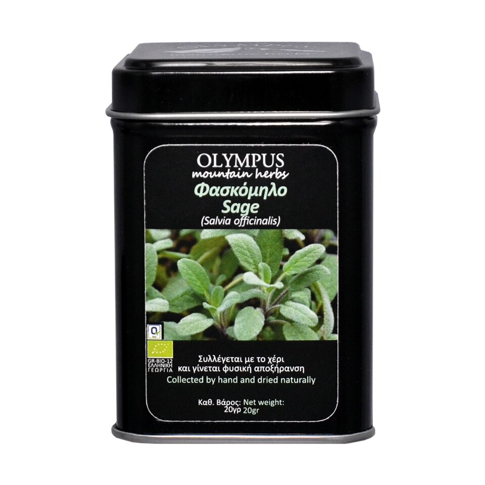 Ceai de plante de munte organic cu salvie Olympus, 20g