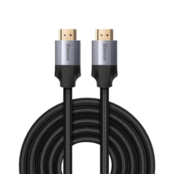 Cablu HDMI, Baseus, HD 4 K, conector HDMI tata la HDMI tata, 5 M Cablu HDMI, Baseus, HD 4 K, conector HDMI tata la HDMI tata, 5 M