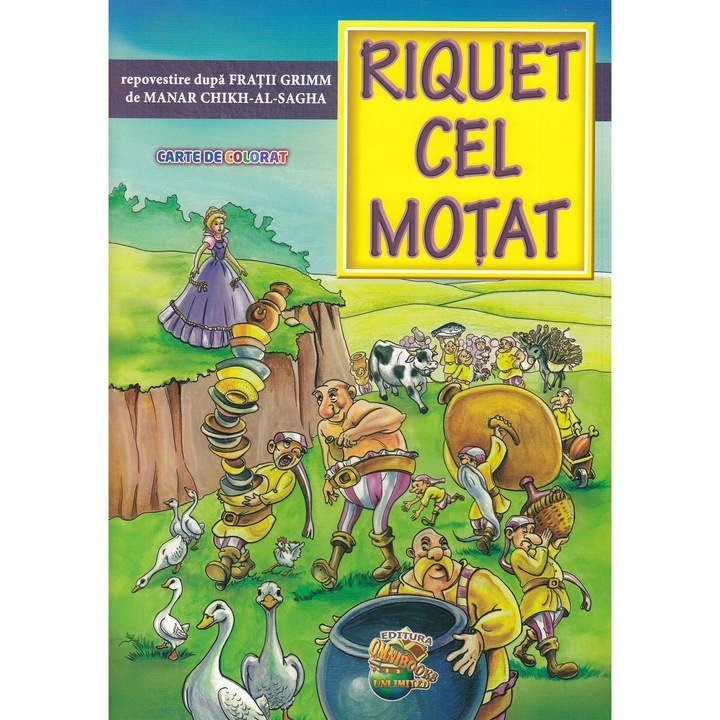 Riquet Cel Motat. Carte De Colorat