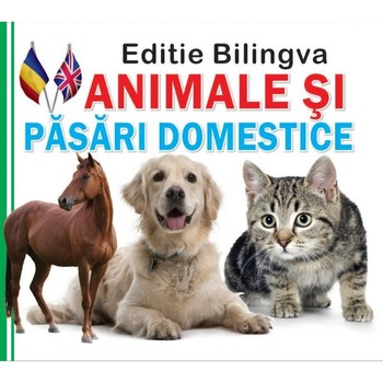 Animale si pasari domestice. Editie bilingva Animale si pasari domestice. Editie bilingva