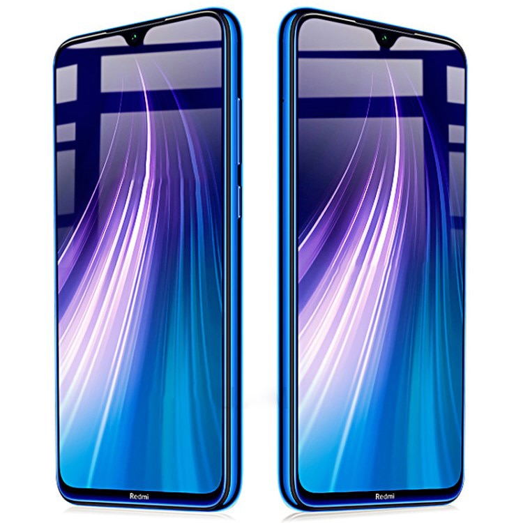 Folie de protectie Full Screen din sticla, Magic, Compatibila cu Xiaomi Redmi Note 8, Transparent/Negru