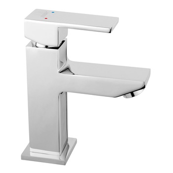 Baterie patrata Ferro pentru lavoar , ventil click clack inclus Baterie patrata Ferro pentru lavoar , ventil click clack inclus