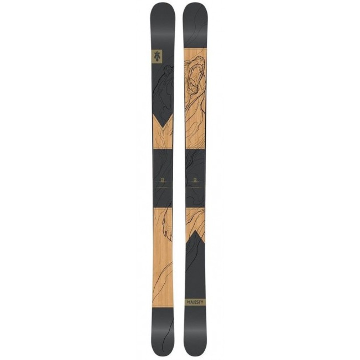 Schiuri Freestyle/Freeride, Majesty, Dirty Bear, Negru/Maro, 169 