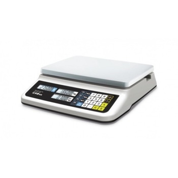 Cantar comercial CAS PRII 15CB 6/15 Kg, LCD, USB, Acumulaltor - aviz metrologic Cantar comercial CAS PRII 15CB 6/15 Kg, LCD, USB, Acumulaltor - aviz metrologic