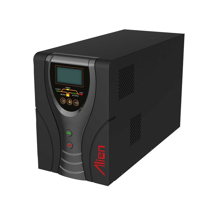 UPS profesional pentru centrale termice cu functie de AVR, stabilizare tensiune, 300W Alien HQ, sinus pur, conectare PC