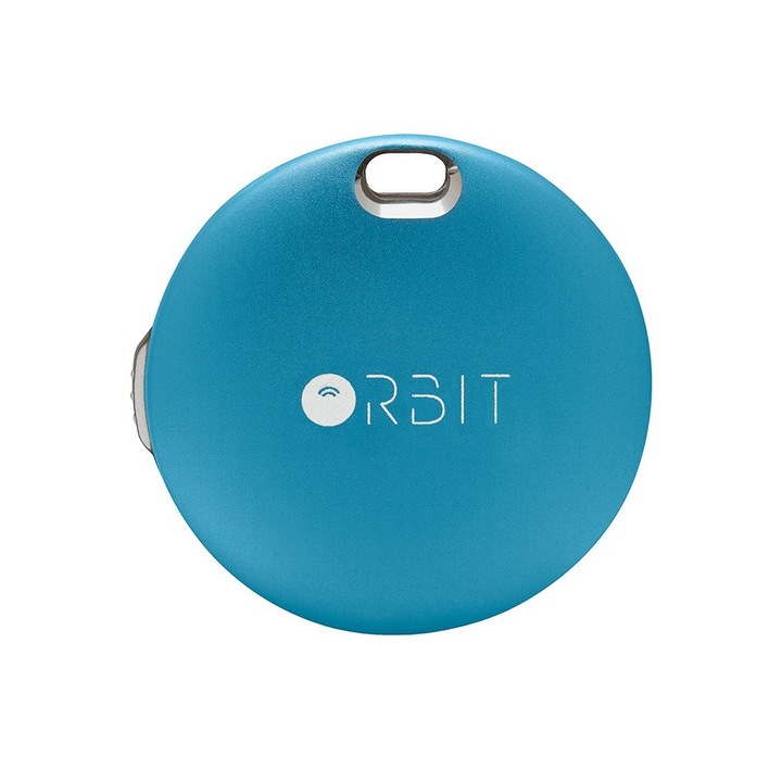 Breloc anti-pierdere ORBIT, Bluetooth si GPS, albastru