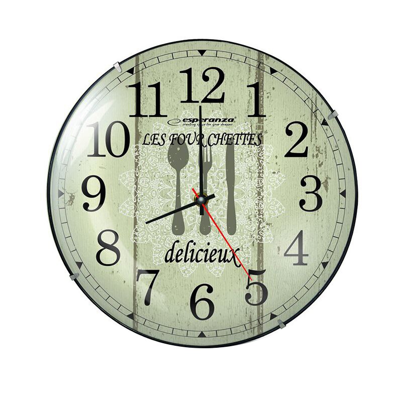 Ceas de perete Esperanza, Vintage, Mecanism cu cuartz