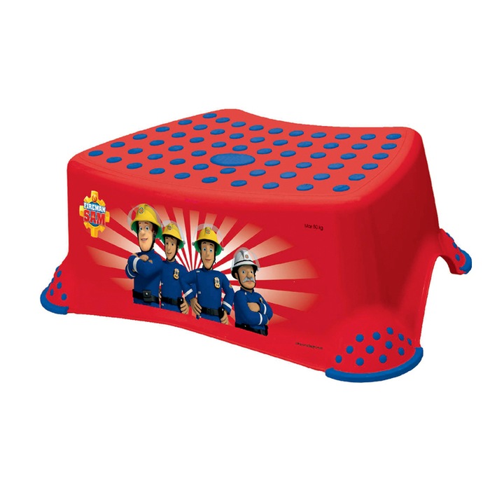 Inaltator pentru toaleta si chiuveta Keeeper Pompierul Sam 050851RO, Rosu