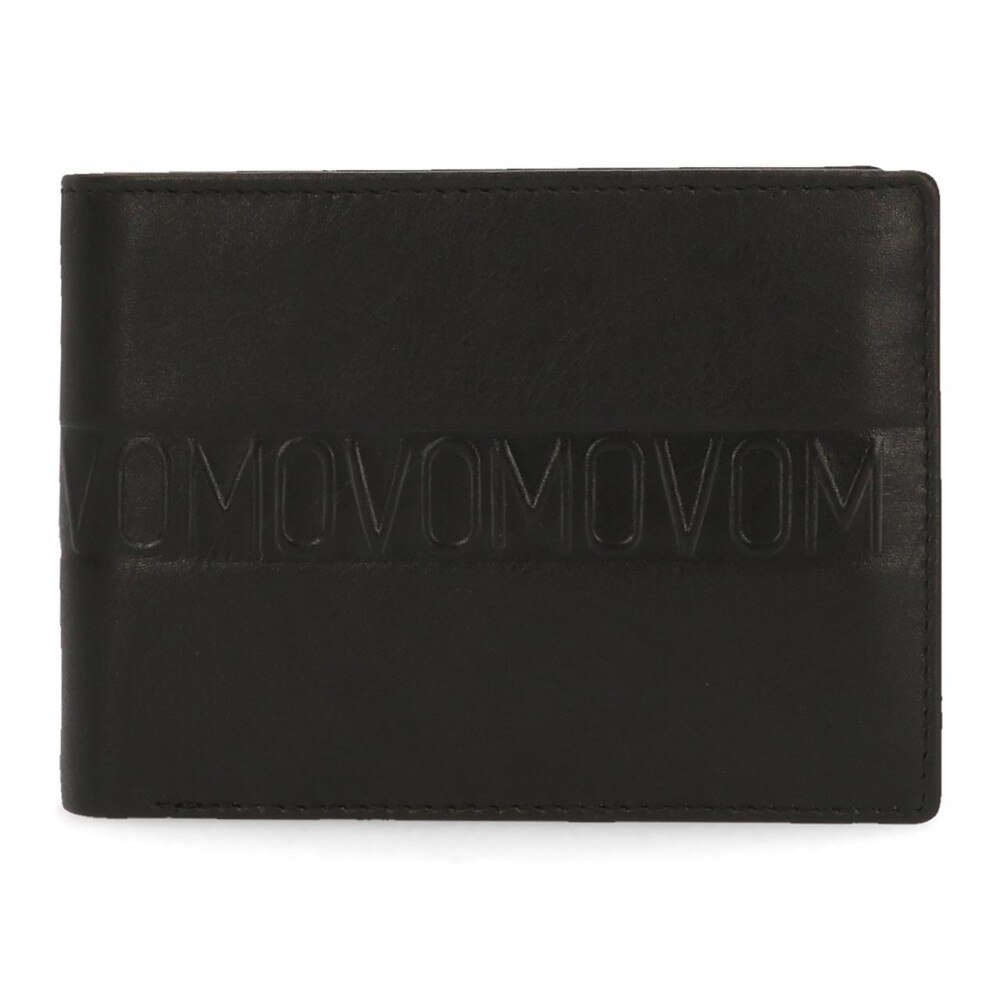 Portofel orizontal negru Movom Ribbon