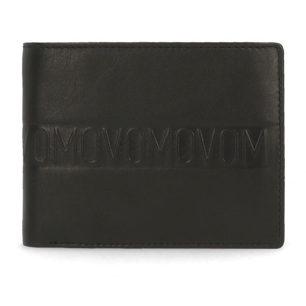 Portofel orizontal negru 12 cm Movom Ribbon
