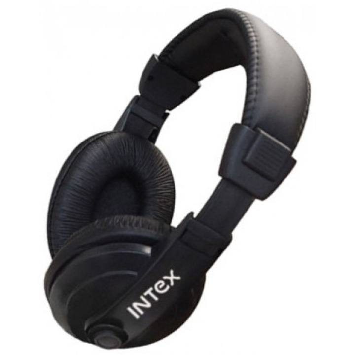 Casti cu microfon Intex Mega, culoarea negru