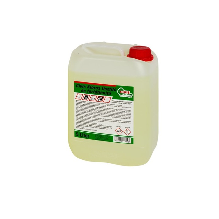 Solutie igienizanta pentru suprafete, Civis Clean, 5L