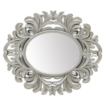 Oglinda perete argintiu antichizat 65 x 75 cm Oglinda perete argintiu antichizat 65 x 75 cm