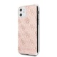 Guess 4G Glitter iPhone 11 Tok, Rosegold