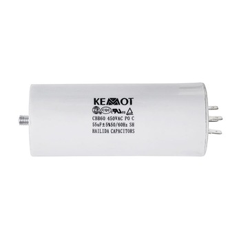 Condensator Kemot pentru Motor Monofazat, 30UF, 450V, Surub, pentru Frigidere, Ventilatoare, Motoare Electrice, Pompe Electrice Condensator Kemot pentru Motor Monofazat, 30UF, 450V, Surub, pentru Frigidere, Ventilatoare, Motoare Electrice, Pompe Electrice