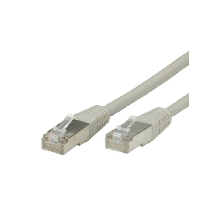 Пач кабел ROLINE 21.99.0803, S/FTP, Cat. 6, сив, 3.0 м