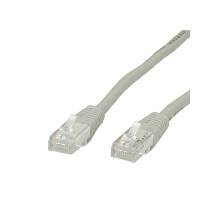 Пач кабел ROLINE S1710-40, UTP, Cat. 6, бежов, 10.0 м