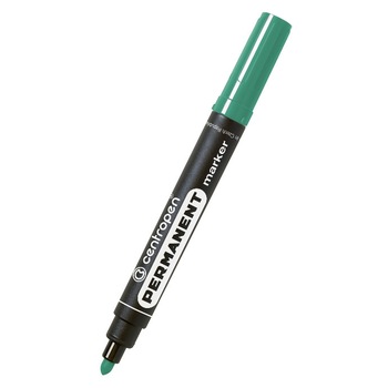 Marker Permanent Varf Rotund 2,5 mm Centropen Verde Marker Permanent Varf Rotund 2,5 mm Centropen Verde