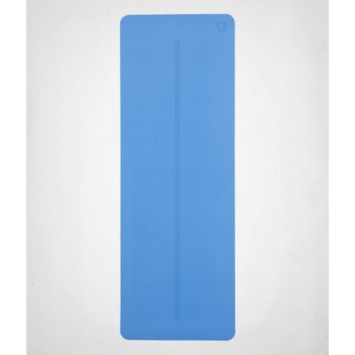 Covoras pentru yoga Manduka Begin Light Blue, 172 x 61 cm, Albastru