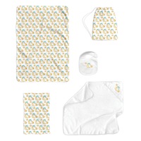 Set textile pentru copii Aglika, 5 piese, Moon