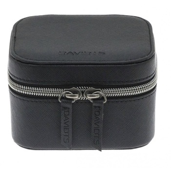 Cutie ceasuri 2 compartimente 11,5 cm neagra Davidts Cutie ceasuri 2 compartimente 11,5 cm neagra Davidts