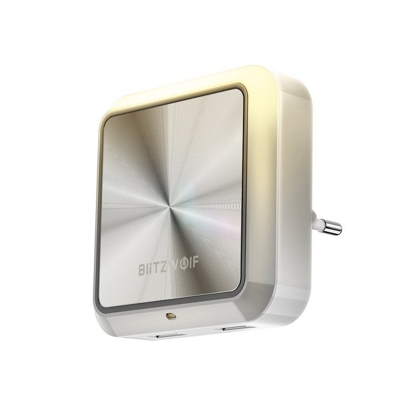 Lampa de noapte cu senzor si 2 porturi USB, BlitzWolf BW-LT14