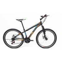 bicicleta mtb storm 2020  26 inch  cadru otel  negru cu portocaliu  franare pe disc imagen 35_0_
0