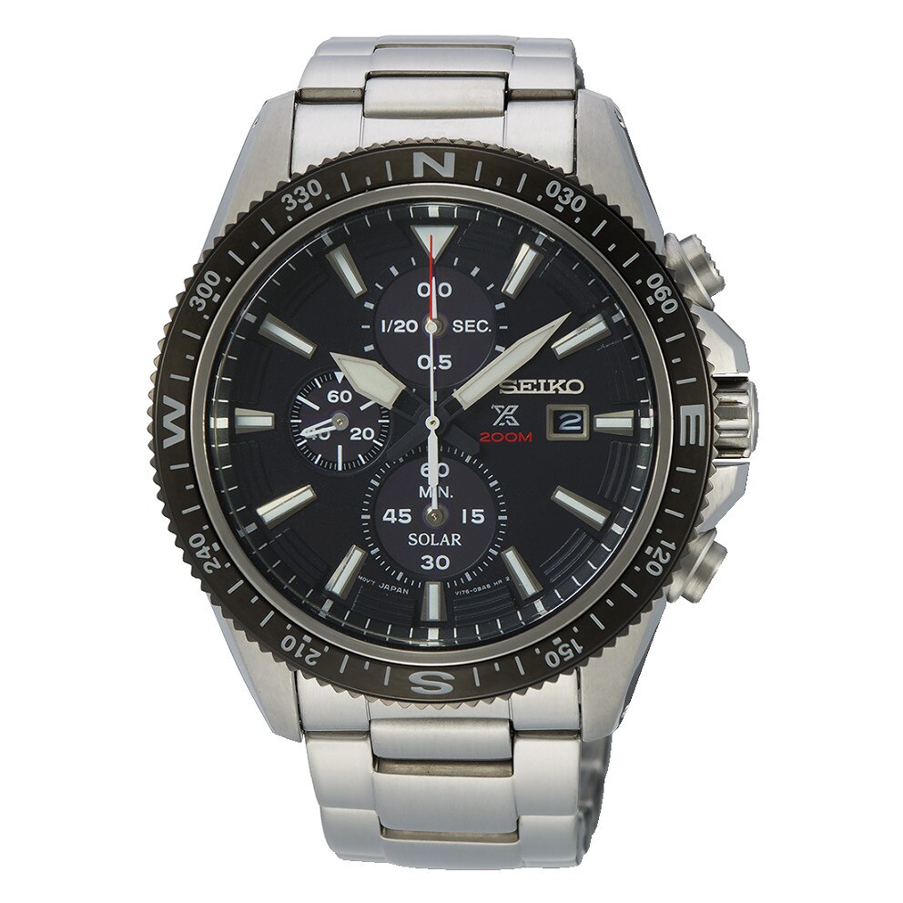 Ceas Analog cu o curea Metal, SSC705P1 SEIKO, Argintiu